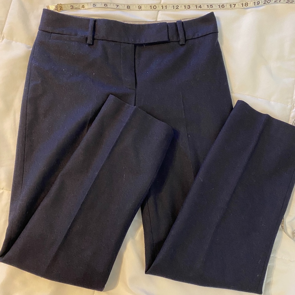4/12$ or 3/$9  Wool Boden Navy Blue Dress Pants